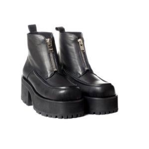 UNIF ALEC BOOT leather ankle boot